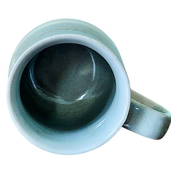 Vintage 1970s Otagiri Pottery Coffee Mug – Handcrafted Ceramic Harbor Scene - Picture 8 of 9